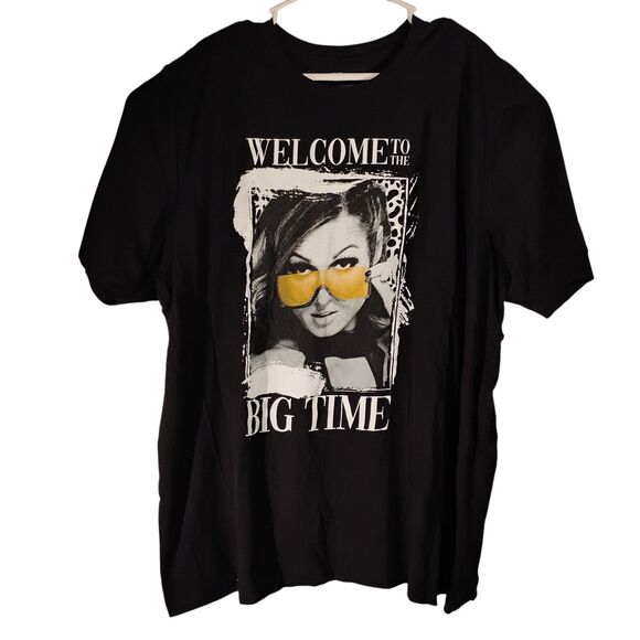 Becky Lynch WWE tshirt mens 4XL XXXXL black graphic tee Big time wrestling - Picture 1 of 7